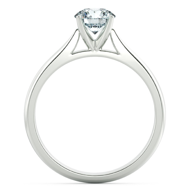 Nhẫn cầu hôn Cathedral đơn giản tinh tế